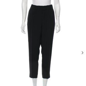 Brunello Cucinelli High-Rise Black Pants US12, IT48